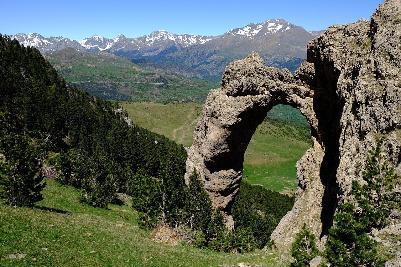 pyrenees mountains outside Barcelona