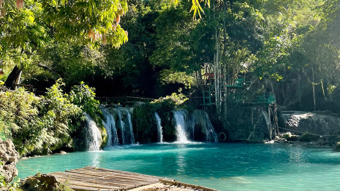 Cambugahay falls, siquijor philipinnes