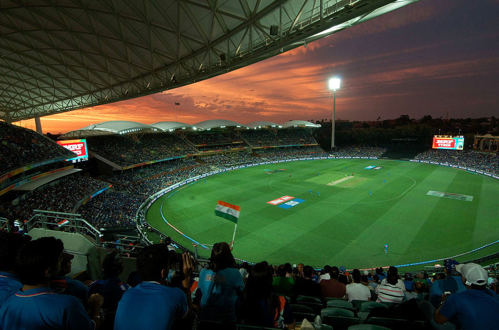 adelaide oval at night