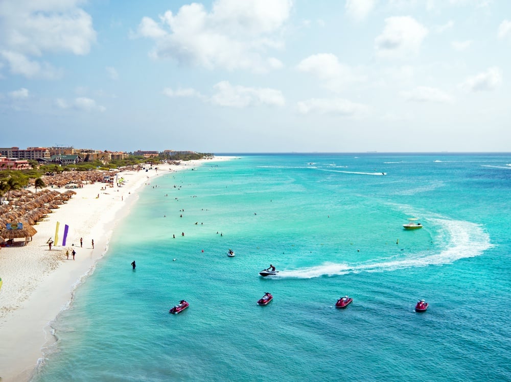 Eagle Beach in Aruba