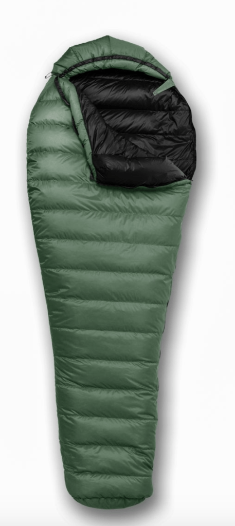 feathered friend backpacking sleeping bag