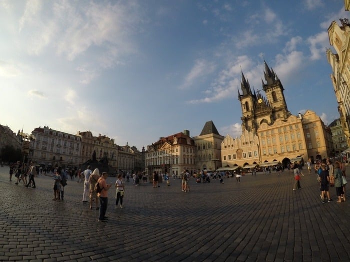 Backpacking Prague Old Town