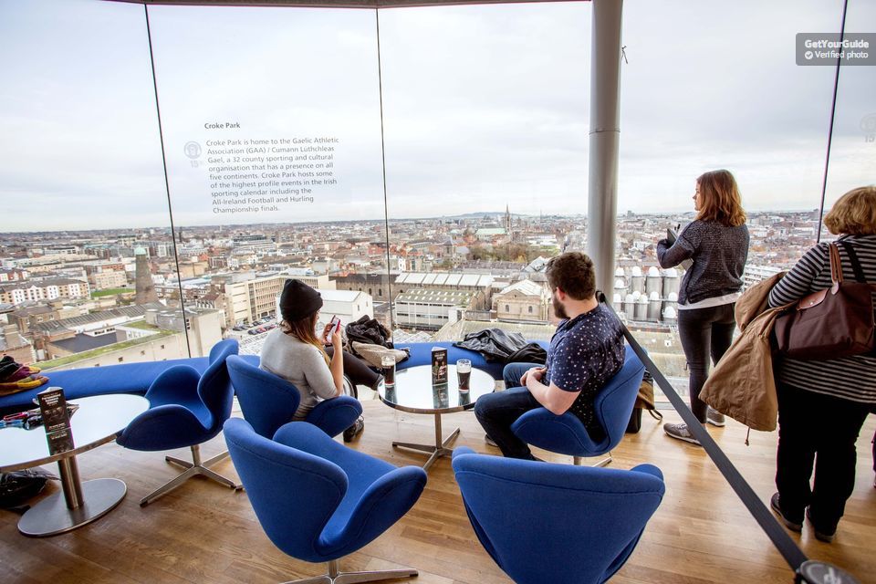 Get your Guinness on at the Guinness Storehouse