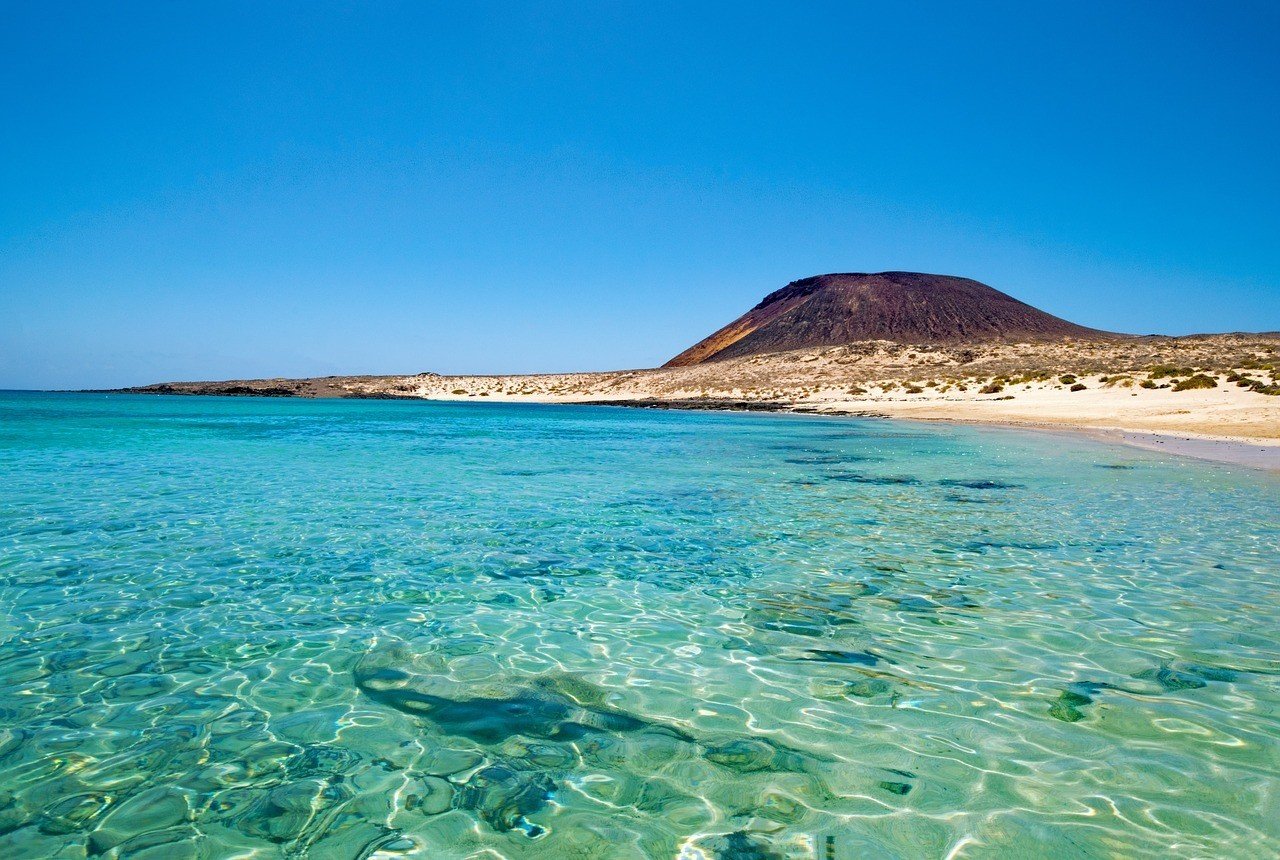 Playa Francesca on Graciosa Island Spain