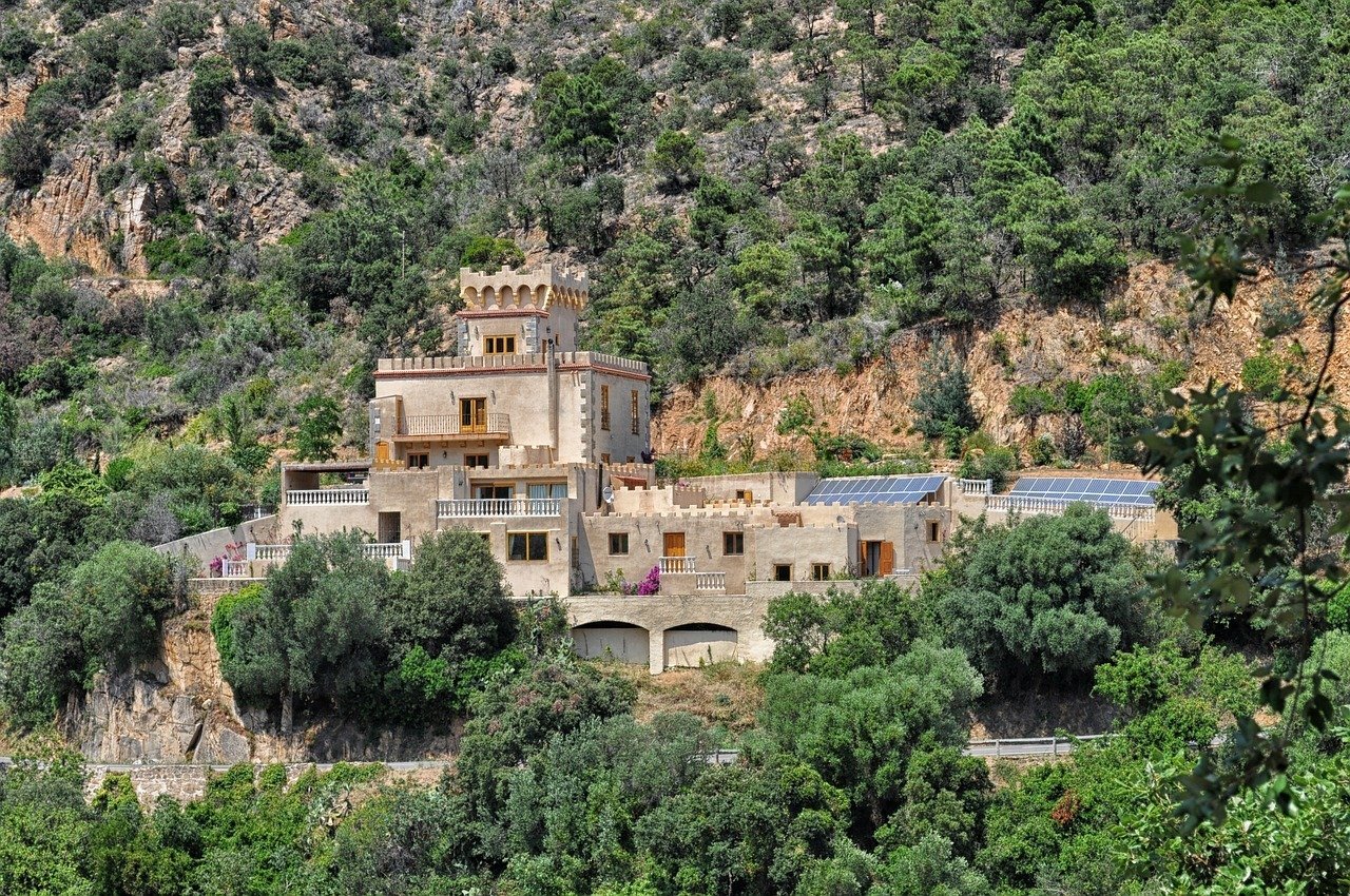 castle at Tossa del Mar Spain