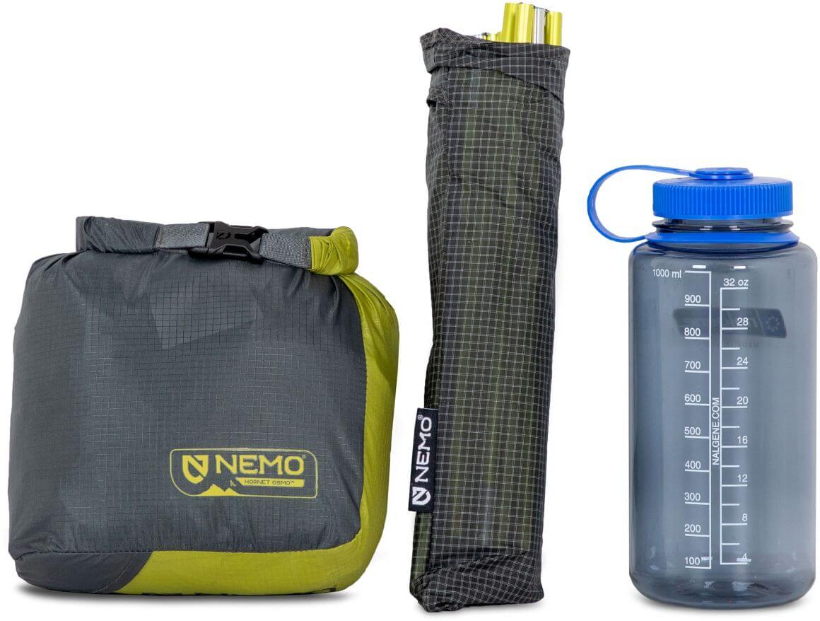 Nemo Hornet 2p size comparison