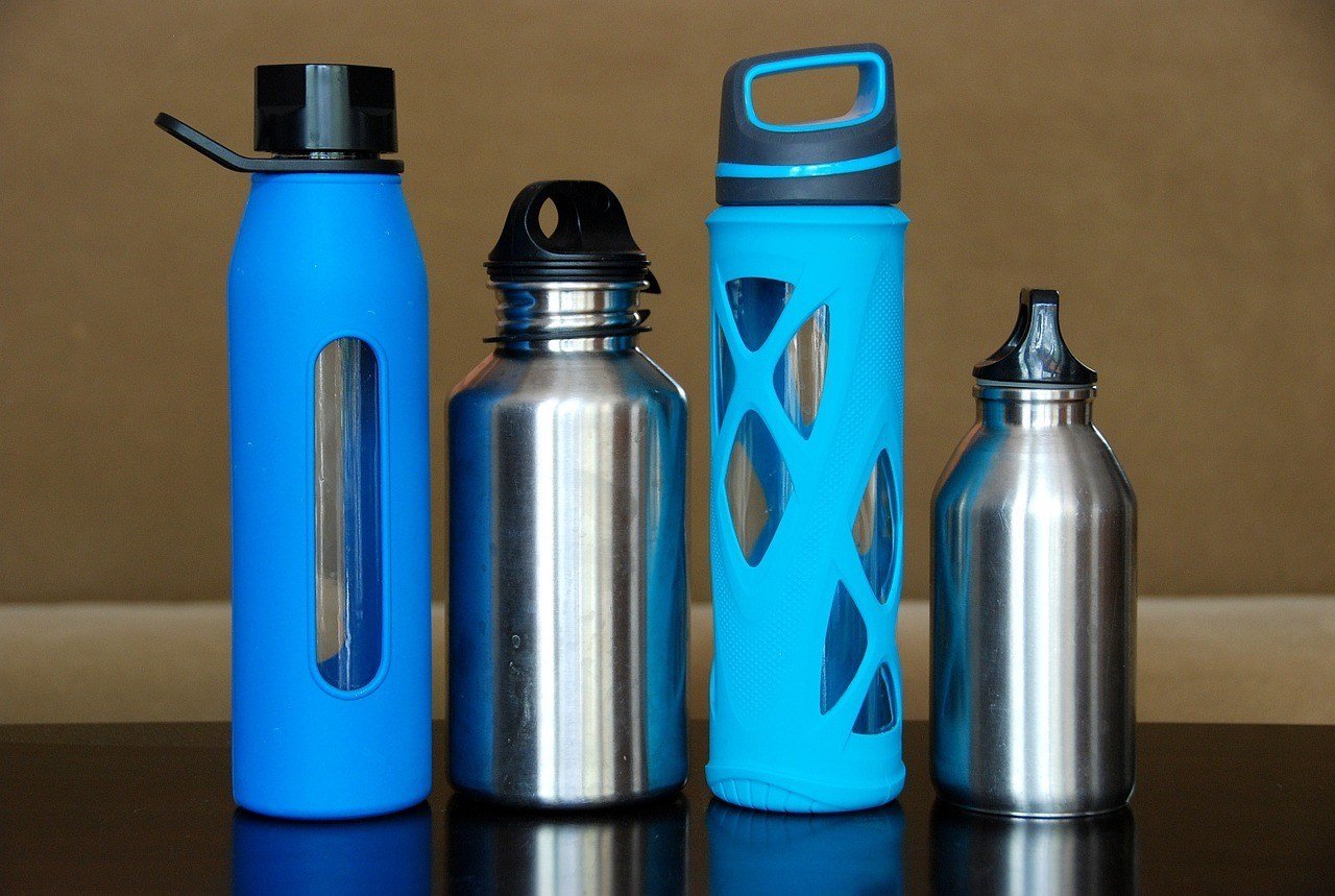 A range of travel water bottles to choose from