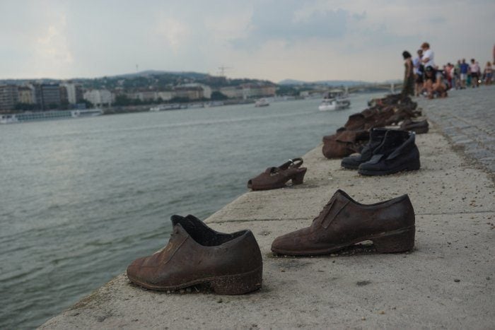 Shoes on the Danube