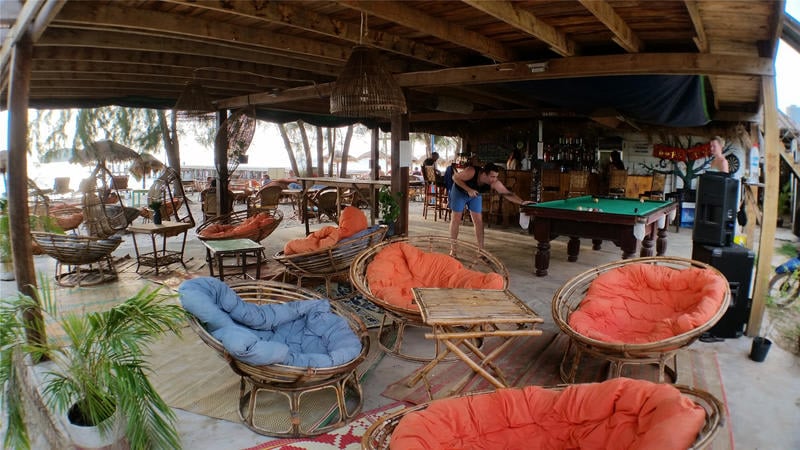 Footprints Beach Hostel best hostels in Sihanoukville