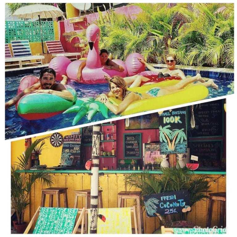 La Favela best hostels in Gili Islands