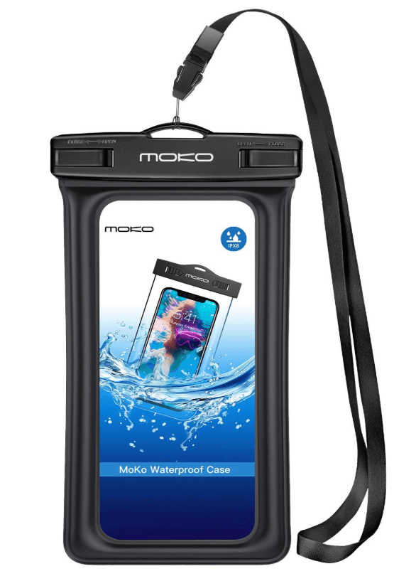 MoKo Waterproof Case - perfect gift for travelers that go snorkeling