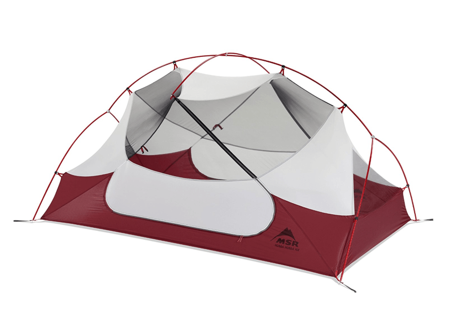 MSR Hubba Hubba tent - the best backpacking tent