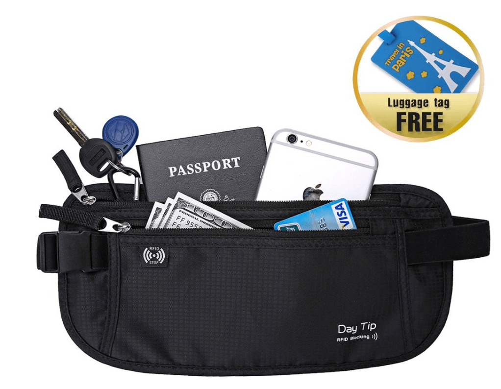 Day Trip Money Belt gifts for travelers