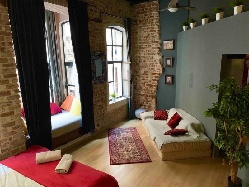 Tophane loft apartment in historical building