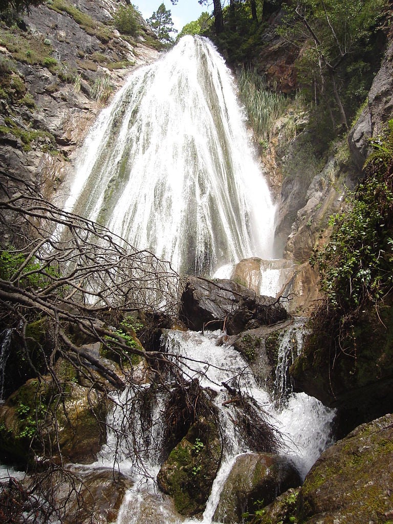 Limekiln Falls in Limekiln State Park Big Sur