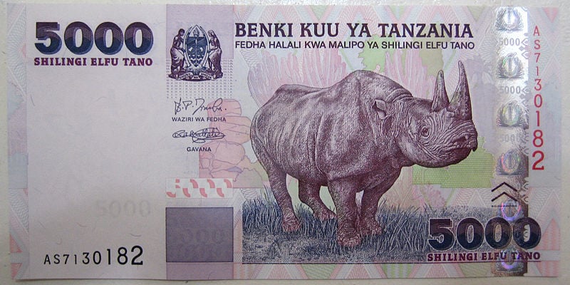 tanzanian shilling