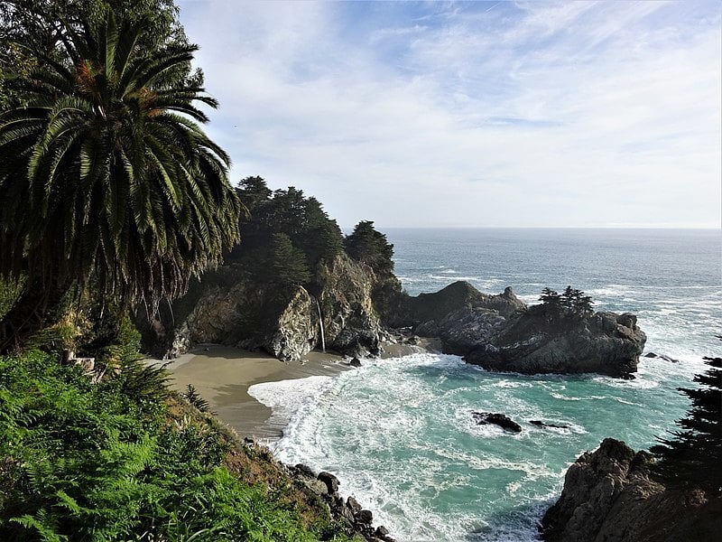 Julia Pfeiffer Burns: big sur state park campground