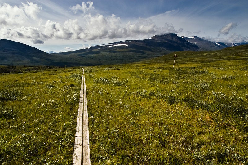 backpacking Sweden