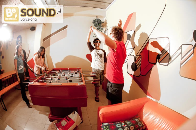 Be Sound Hostel best party hostels in Barcelona