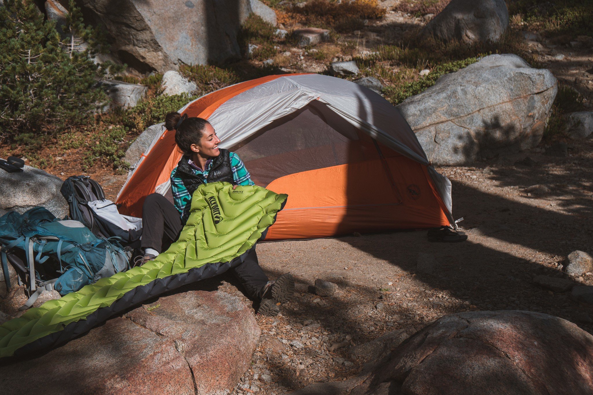 A good sleeping pad for camping is the best choice