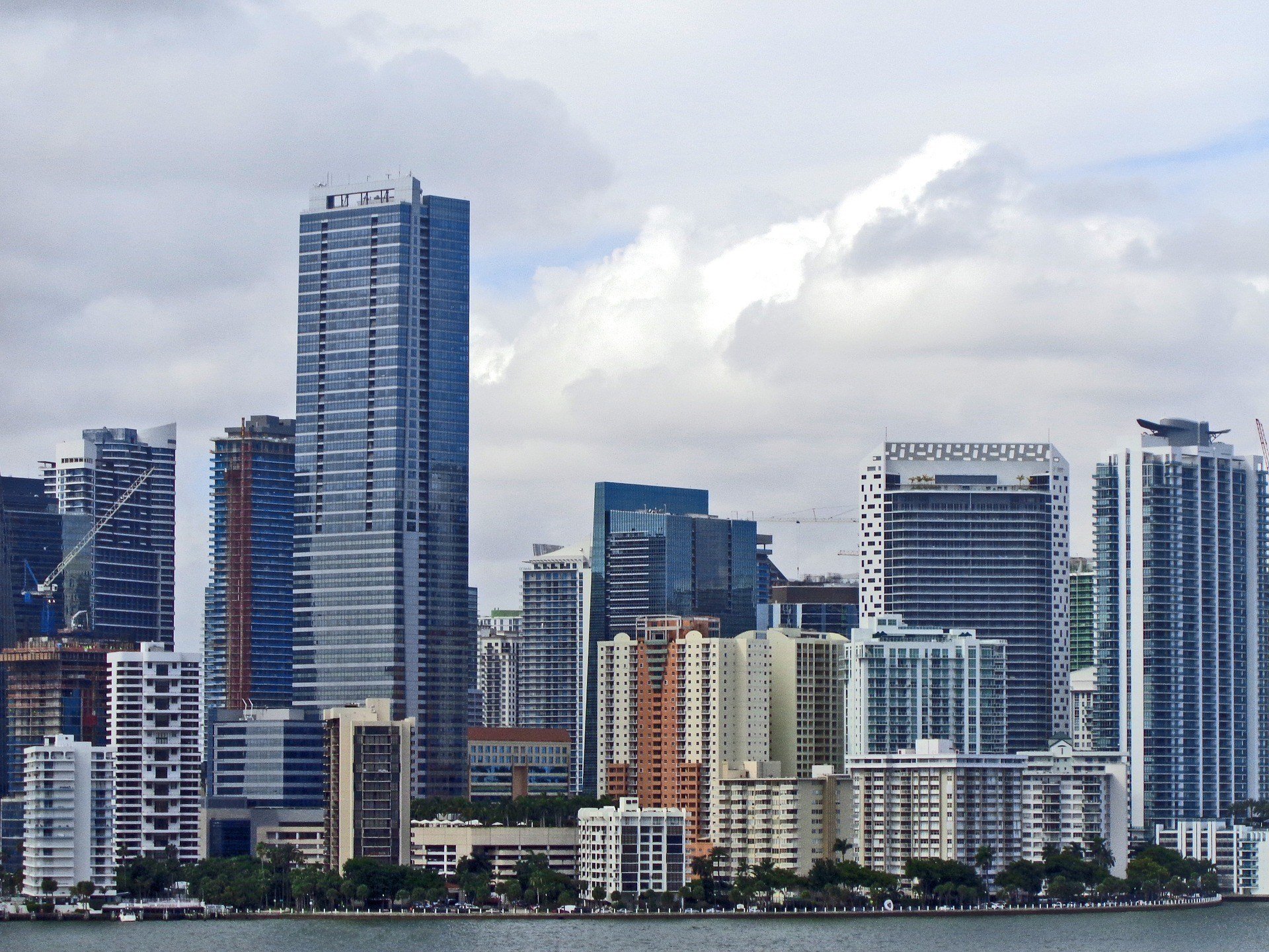 Downtown Miami skyline - Best Place to Stay for a first time in Miami