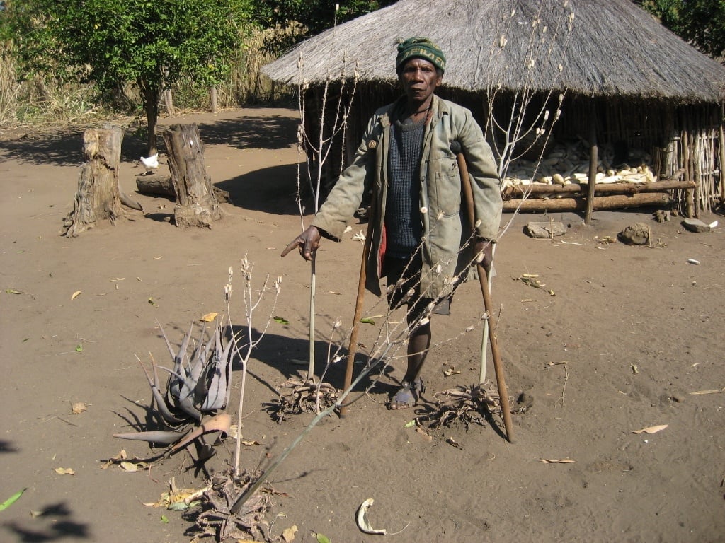 land mine victim mozambique