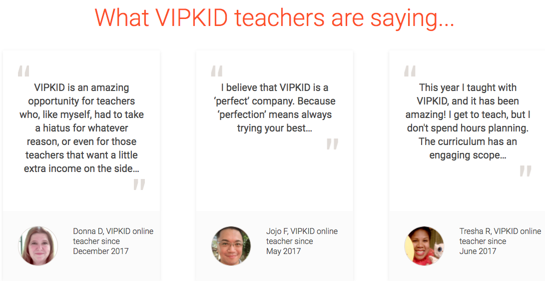 VIPKID teacher