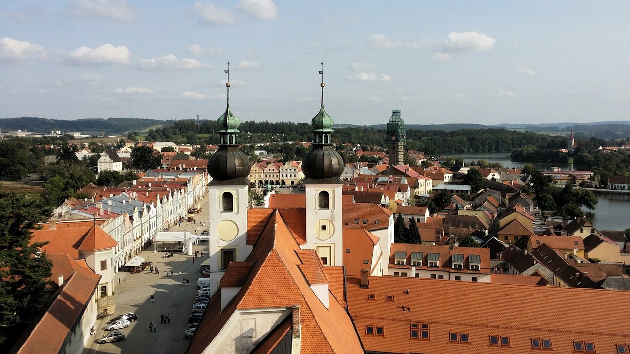 beautiful city of Telc Czech Republic