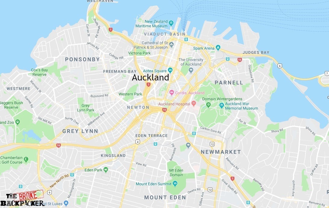 backpacking auckland