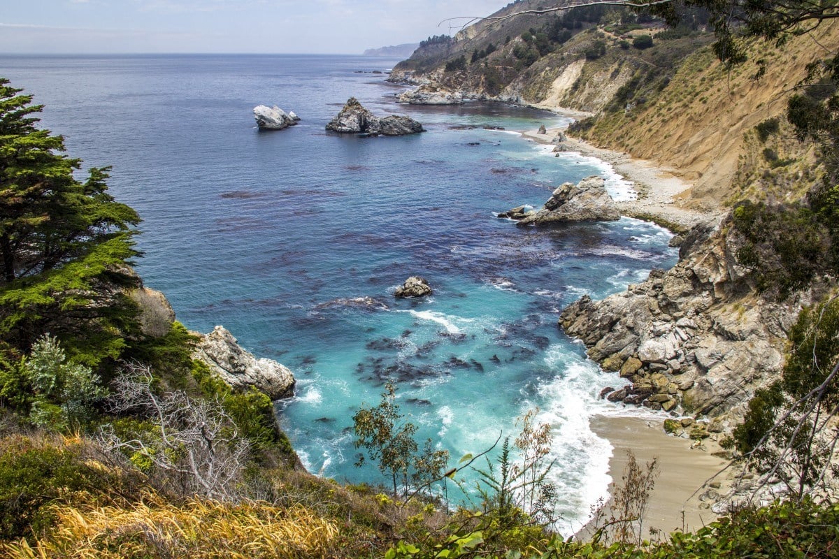 big sur beach camping