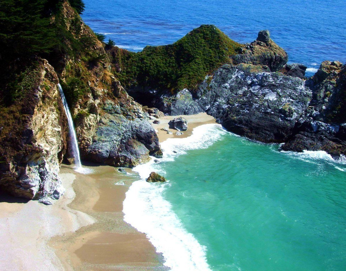 camping along the big sur coast