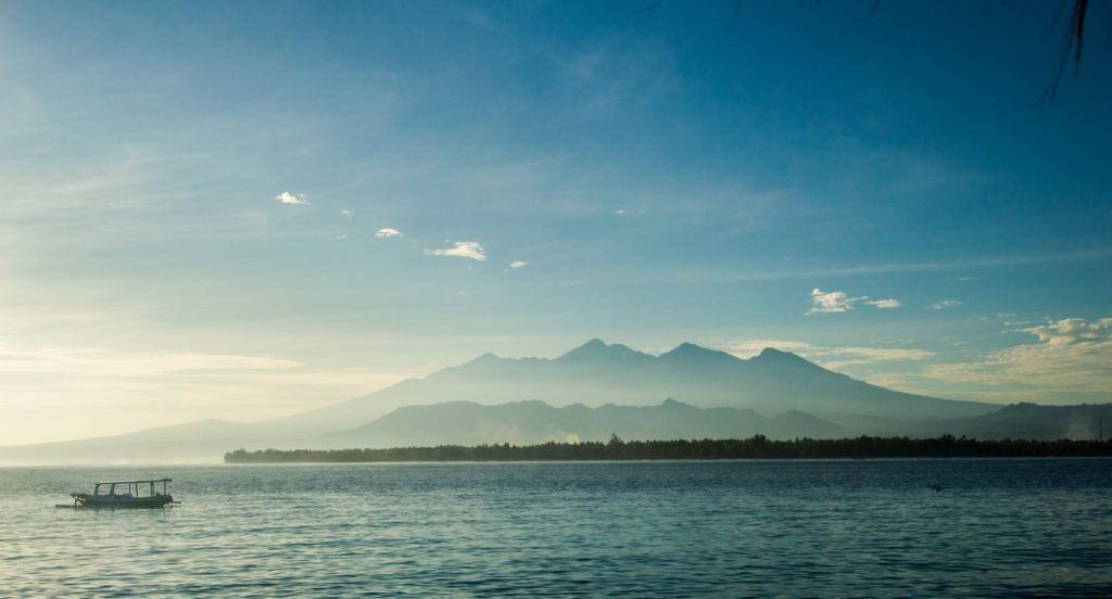 gili islands view backpacking bali