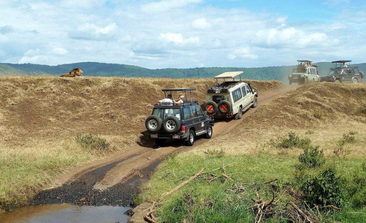 safari jeeps in tanzania