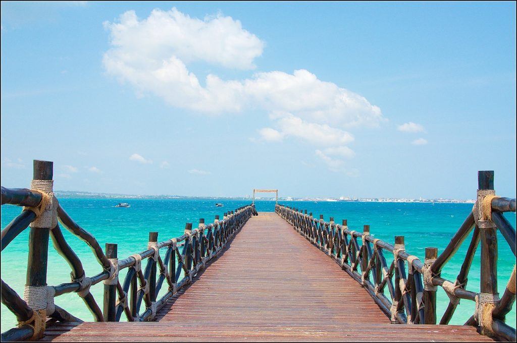 zanzibar pier seen while staying in zanzibar