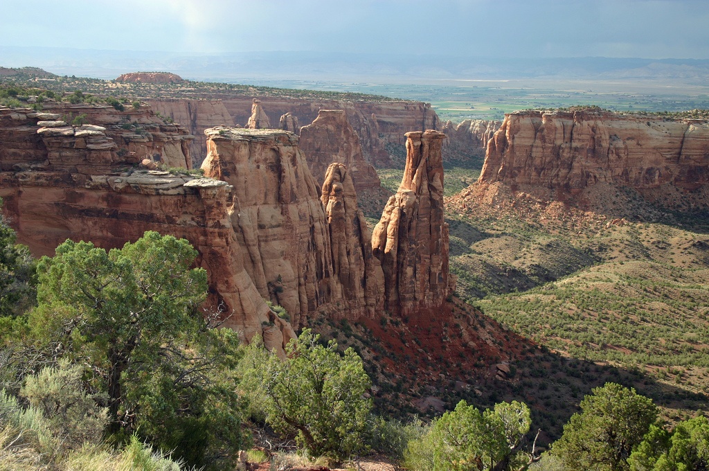 colorado monument desert chimneys