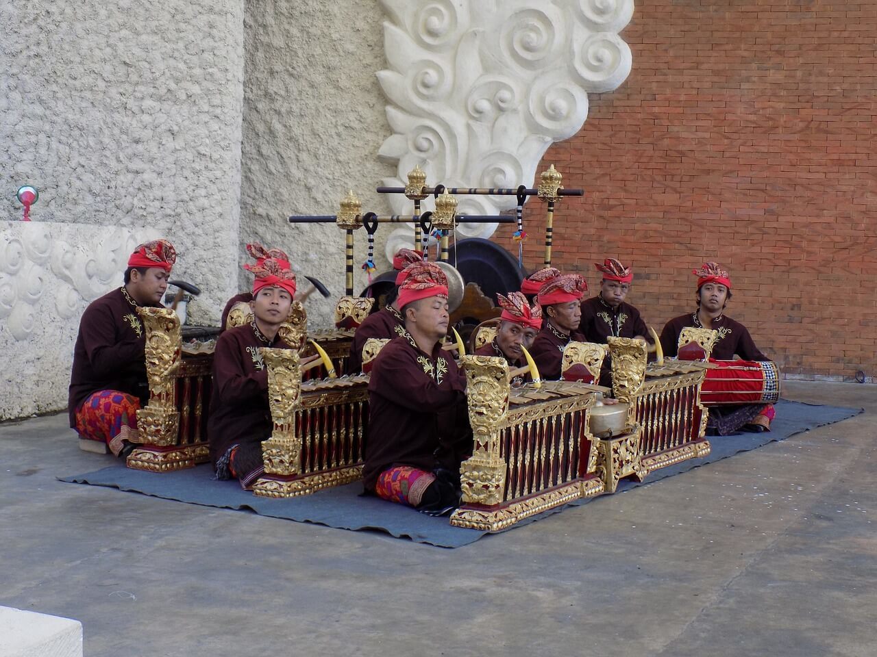 Catch a Balinese gamelan performance