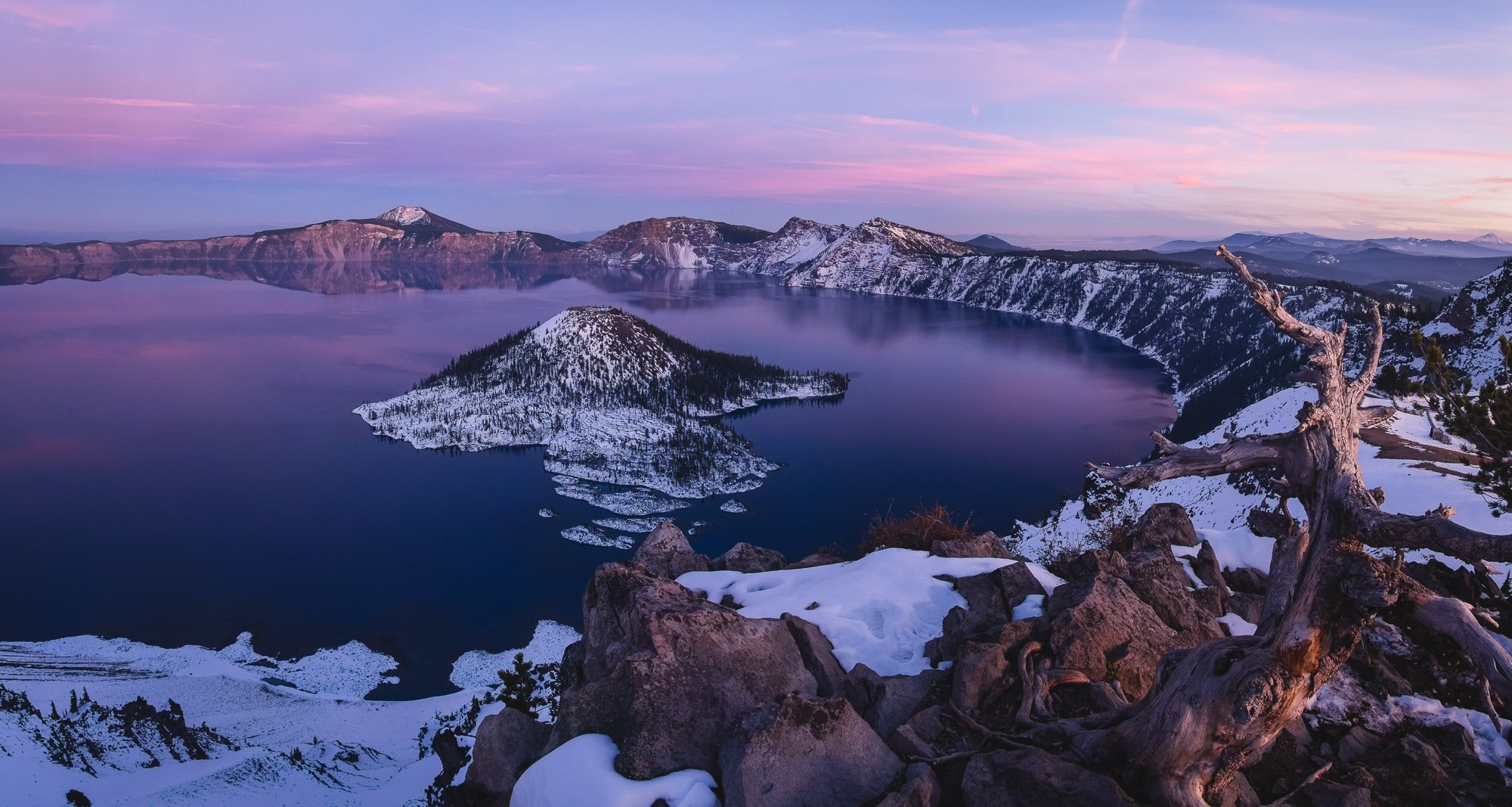 crater lake sunset roaming ralph photography