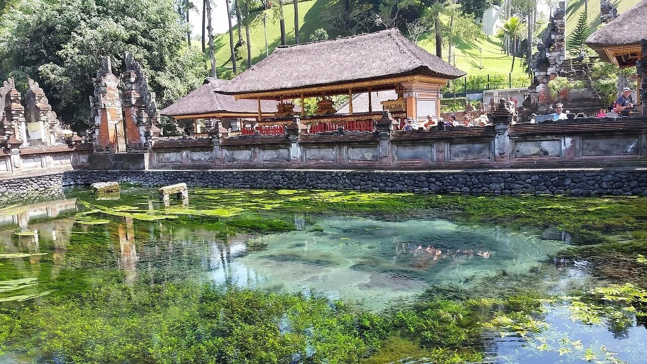 Marvel at the holy waters of Tirta Empul
