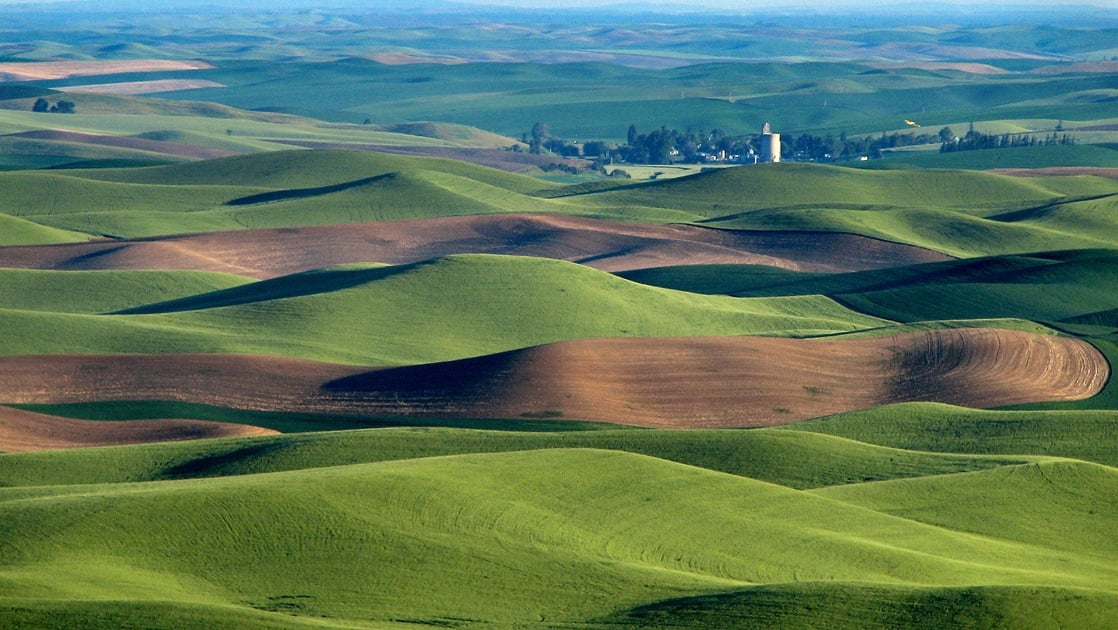 palouse hills washington state road trip