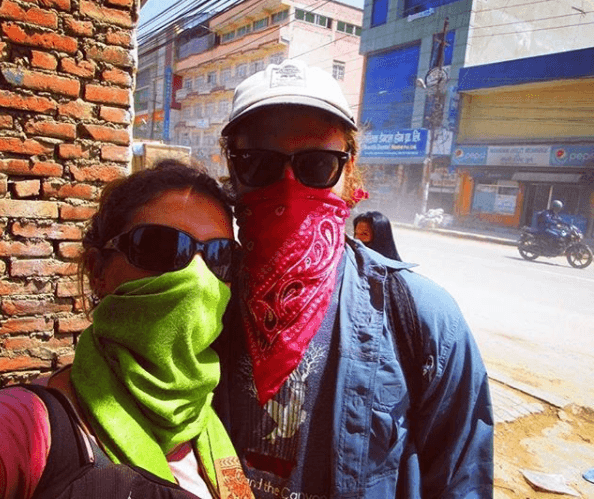 backpacking Kathmandu