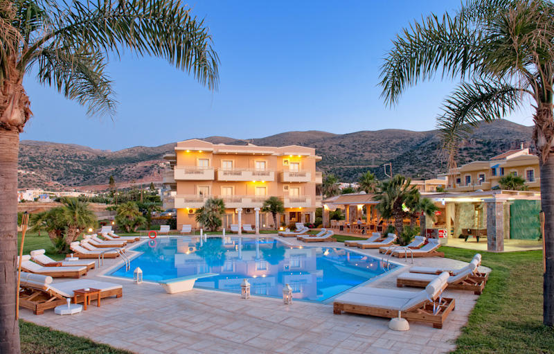 Socrates Hotel Malia Beach - Crete best hostels in Greece
