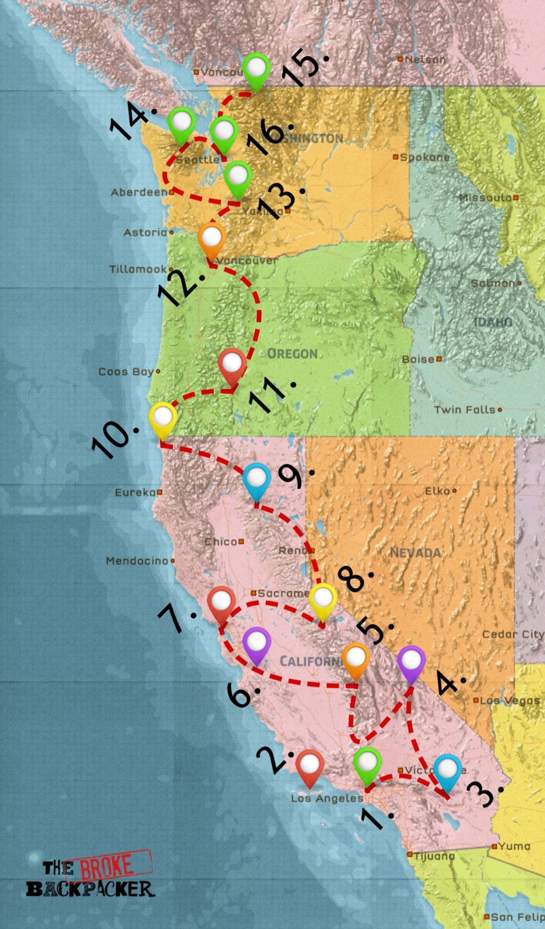 Misbruge Bopæl kontakt The ULTIMATE West Coast Road Trip Guide (for 2022)