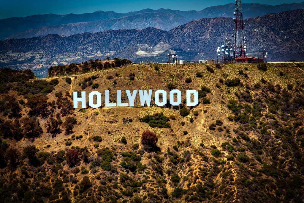 hollywood sign road trip in southern california