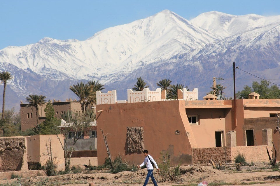 A safe to visit village in Morocco