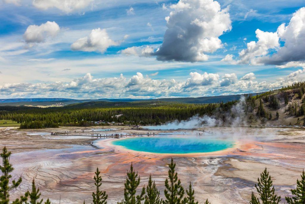 Grand Prismatic Spring Yellowstone National Park