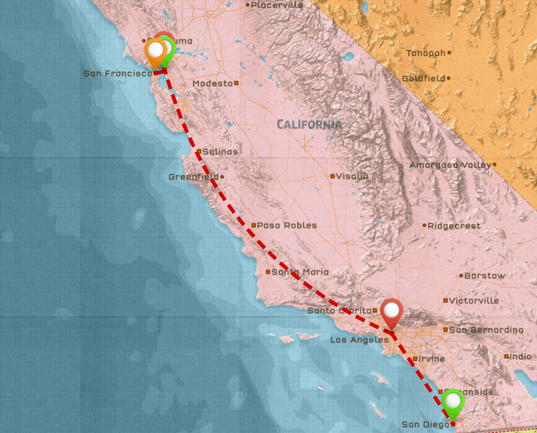 California City Itinerary