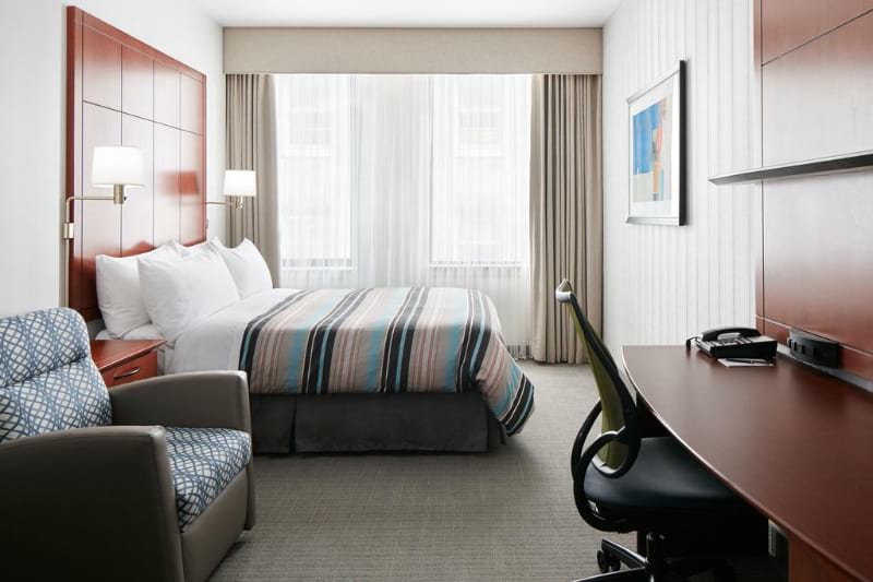 Stylish one-bed room in The Central Loop Hotel, downtown Chicago