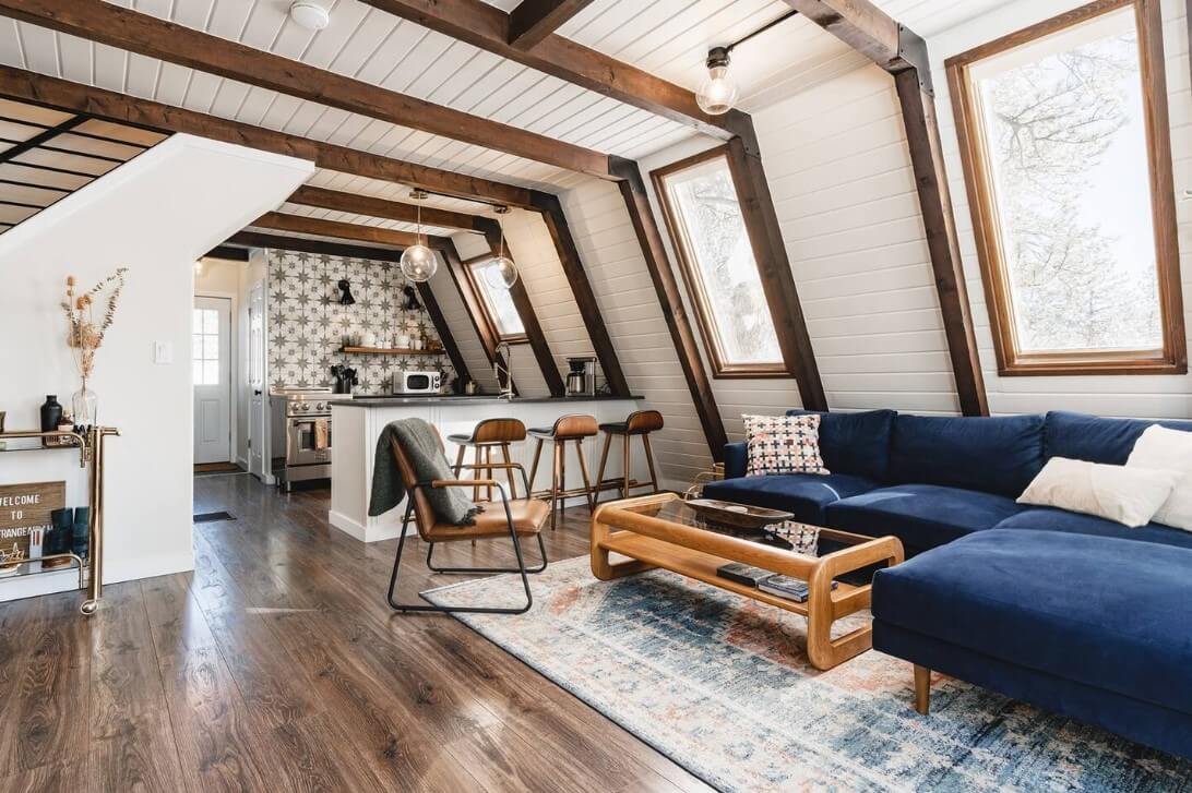 Renovated 60s A-Frame Colorado