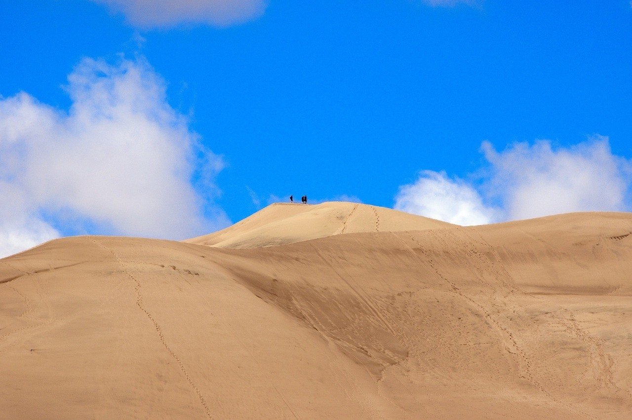 great sand dunes national park colorado sunrise