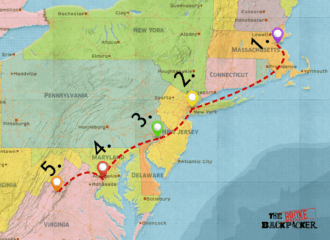 EPIC East Coast Road Trip Guide Tips For 2025 East Coast Road Trip 330x240